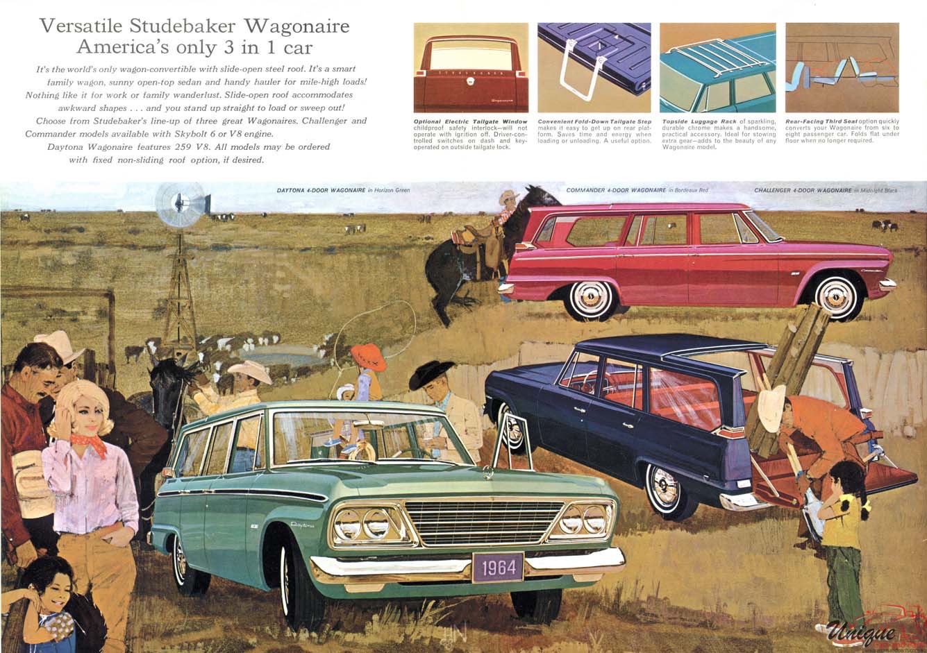 1964 Studebaker Full-Range Brochure Page 13